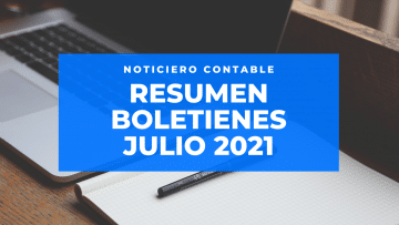 Resumen boletienes Julio 2021