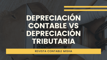 depreciacion contable tributaria
