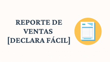 Reporte de Ventas Declara Facil 621
