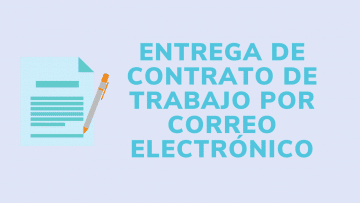 contrato de trabajo por correo electronico