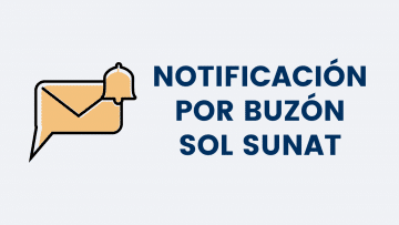 Notificacion por Buzon Electronico SUNAT