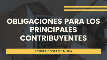 obligaciones principales contribuyentes