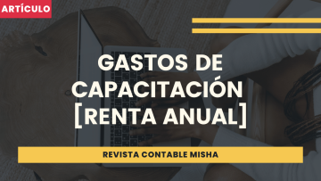 gastos de capacitacion