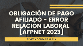 obligacion pago AFPNET 2023