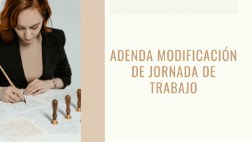 Adenda Modificacion de Jornada de Contrato