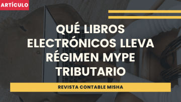 libros contables mype tributario