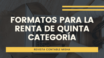 formatos de renta de quinta categoria