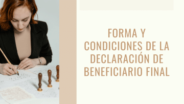 Forma declaracion beneficio final