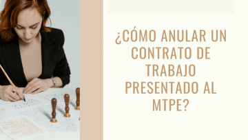 anular contrato trabajo