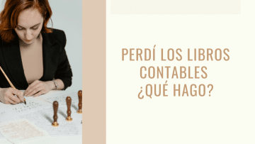 perdi los libros contables