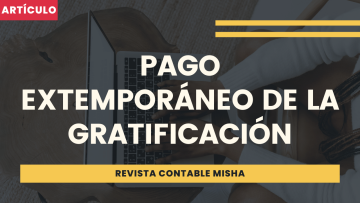 pago extemporaneo gratificacion