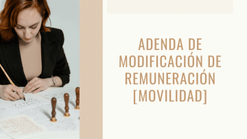 adenda modificacion remuneracion
