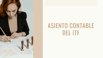 asiento contable del ITF