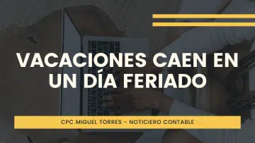 vacaciones en dia feriado