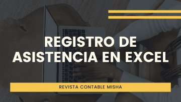 Registro Asistencia Excel