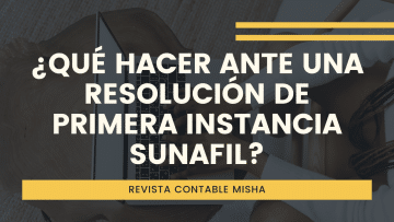 Resolucion primera instancia SUNAFIL