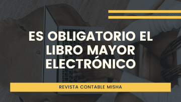 es obligatorio libro diario mayor