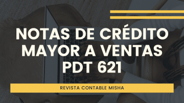 Notas de credito mayor que ventas