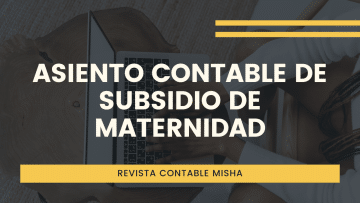 asiento contable subsidio