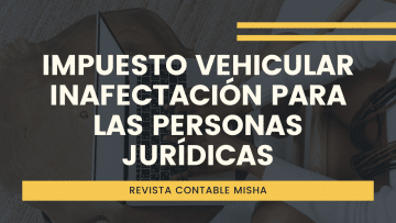 impuesto vehicular persona juridica