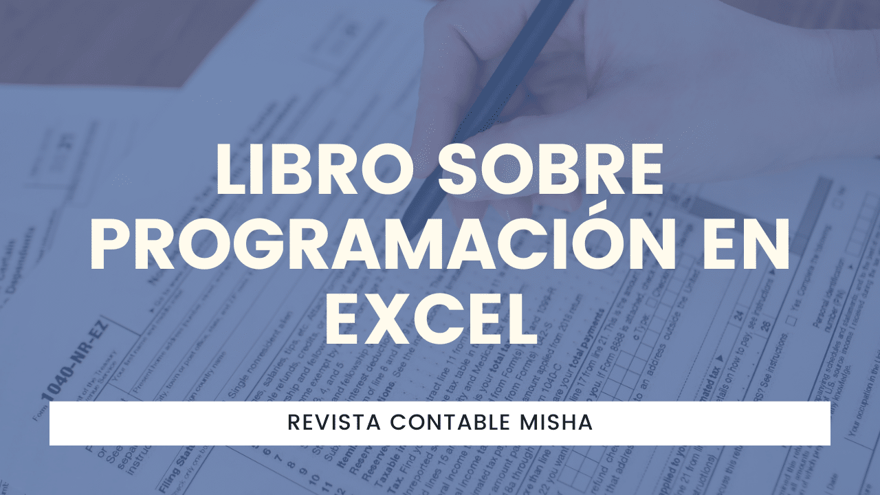 Libro sobre programaci n en excel noticiero contable
