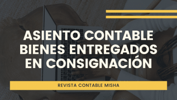 asiento contable entregas consignacion