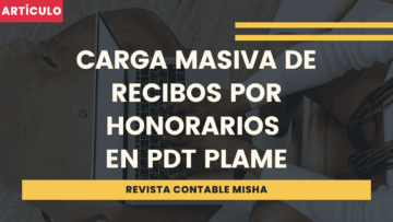 carga masiva recibo por honorarios