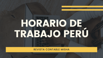 horario de trabajo peru