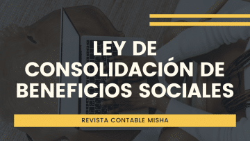 ley consolidacion de beneficios sociales