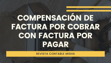 compensacion de factura por cobrar con pagar