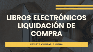 libros electronicos liquidacion de compra