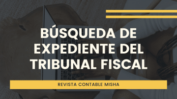 busqueda expedientes tribunal fiscal