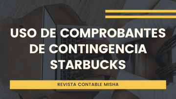 comprobantes de contingencia Starbucks