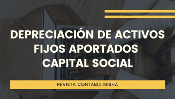 depreciacion activos capital social