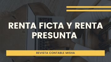 renta presunta y renta ficta