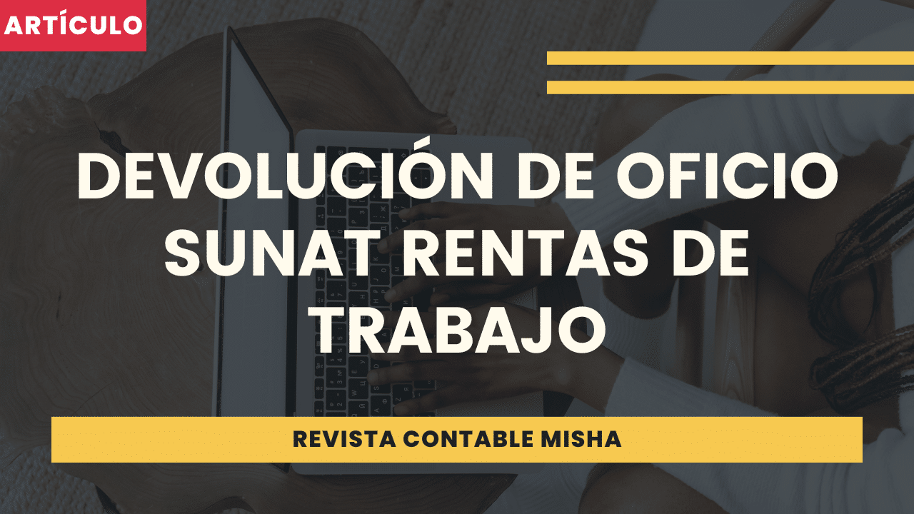 Devoluci n de oficio sunat rentas de trabajo