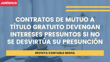 devengo de intereses contrato mutuo