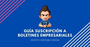 guia suscripcion boletines
