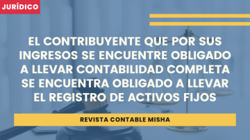 libros contables activo fijo