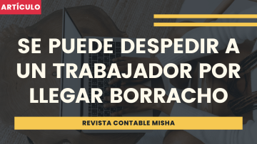 se puede trabajar a trabajar borracho