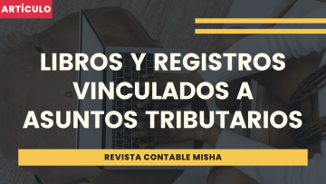 libros vinculados asuntos tributarios