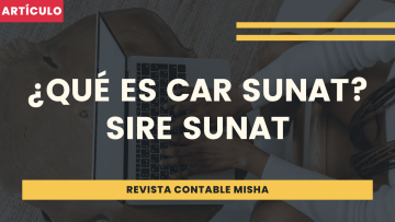 que es car SUNAT