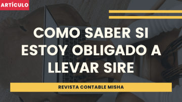 saber si estoy obligado a llevar SIRE