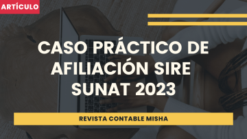 Caso Practico SUNAT AFILAICIÓN SIRE