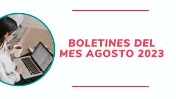 boletines agosto 2023