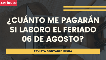 laboro feriado 06 de agosto