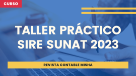 taller practico SIRE SUNAT