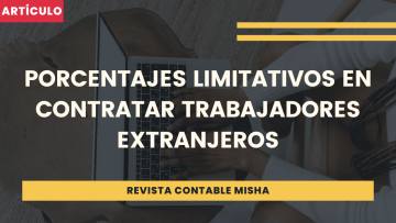 pocentajes limitativos trabajadores extranjeros