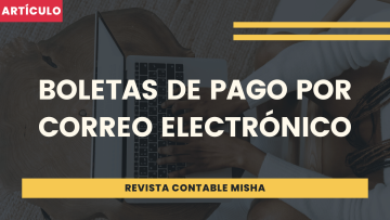 boletas pago correo electronico