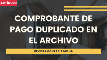 comprobante duplicado SIRE